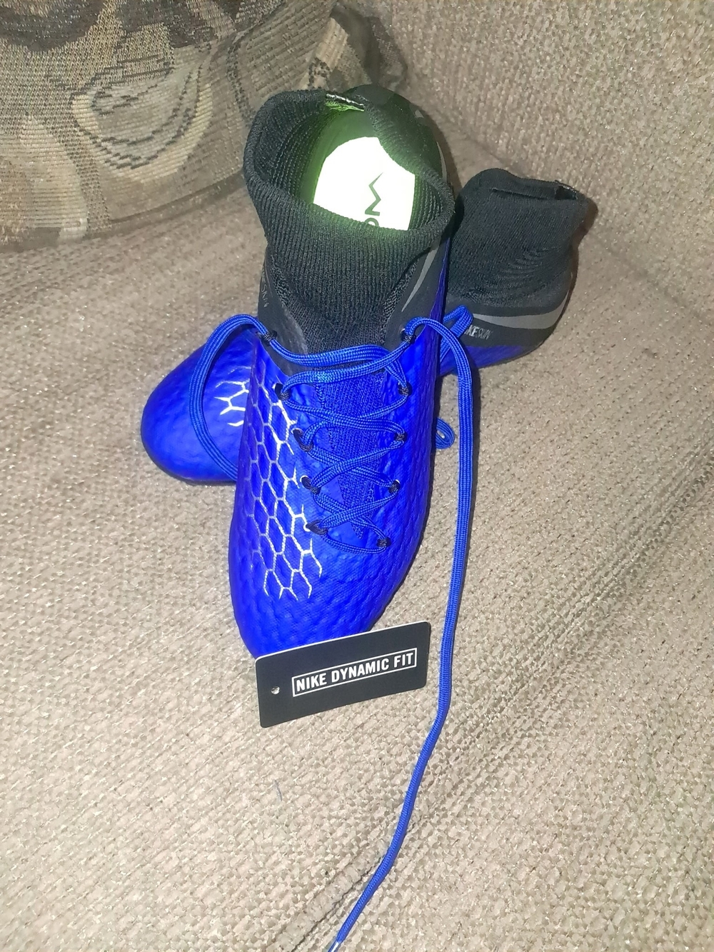 Nike Hypervenom 3 Racer Blue Size Mens 5-5.5
